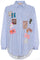 Micaela-Shirt | Blau | Hemd von Marta du Chateau