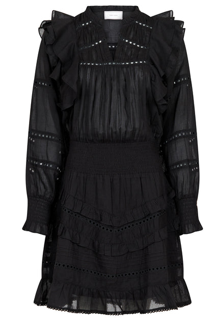 Neo Noir - Valora S Voile Dress 168736 - 120 - White