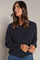 Almine Strickjacke | Salute Navy | Strickmode von Mos Mosh