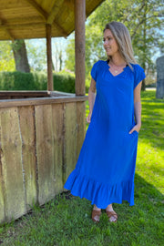 SunriseCC Dress | New Blue | Kjole fra Co' Couture