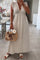 Sun Ruffle Dress | Beige | Kjole fra Avery