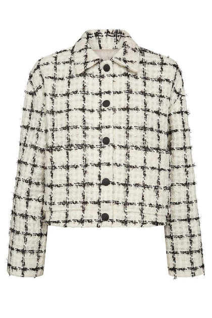 Penn Bakay Jacket | Ecru | Jakke Fra Mos Mosh