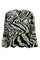 Luna Bluse | Green Craze | Bluse von Black Colour
