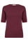Granny SS Tee 33016 | Burgunderrot | T-Shirt von Co'couture