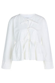 Gaby Shirt | White | Skjorte fra La Rouge