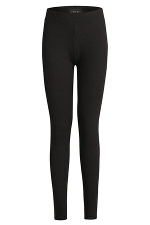 Alma Legging | Black Black Simili (sorte sten) | Legging fra Liberté