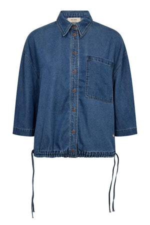 Tessa Lich Shirt | Blue | Skjorte fra Mos Mosh