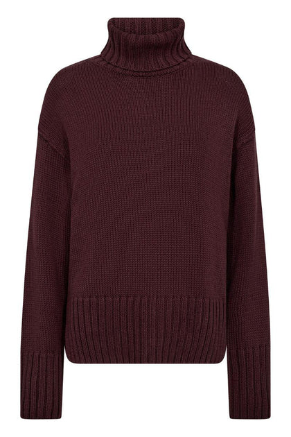 Rola Bine Rollneck Knit | Fudge | Strik Fra Mos Mosh