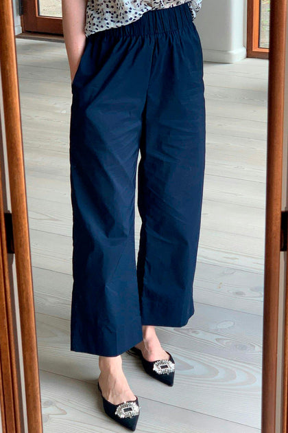 Neo Noir - Yana Poplin Pants 157270 - 125 - Dark Sand main image 0