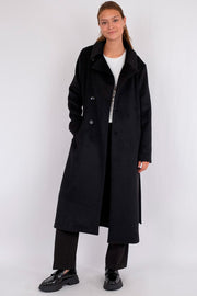 Edgar Wool Coat | Black | Jakke fra Neo Noir