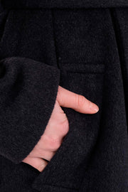 Edgar Wool Coat | Dark Grey | Jakke fra Neo Noir