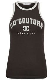 EdgeCC Tank Top | Antracit | Tank top fra Co´Couture