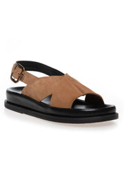New Stronger 23 - Suede Sandal |  Safari | Sandal fra Copenhagen Shoes