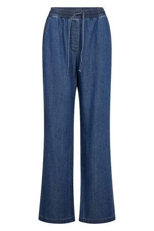 Kris Lich Pant Regular | Blue | Bukser fra Mos Mosh