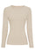 Josiane LS Tee | Beige/Grau | Bluse von Marta du Chateau
