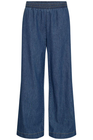 Lisea Pants 206590 | Medium Blue Denim | Bukser fra Freequent