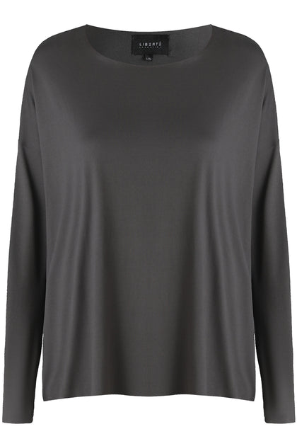Liberte - Alma-Ls-Top 9504 - Blue Scarf