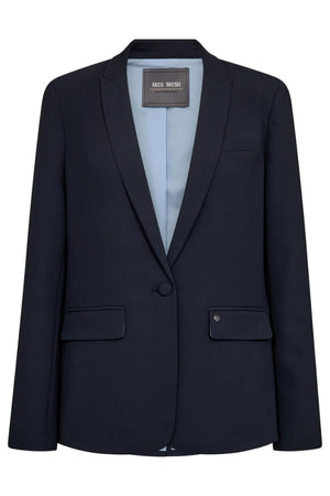 Phoebe Miley Blazer | Salute Navy | Blazer fra Mos Mosh