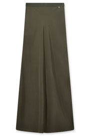 Bias Solida Long Skirt | Dusty Olive | Nederdel fra Mos mosh
