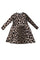 Alma Ls Babydoll-Kleid (Kinder) | Big Lux Leo Fossil | Kleid von Liberté Ami