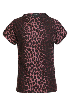 Alma Top | Bordeaux Lux Leo | Top fra Liberté
