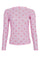 Annie Mesh Blouse | Pink Heart | Bluse fra Black Colour