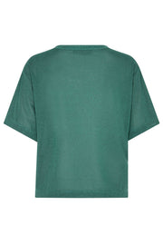 Kit Ss Tee | Blue Spruce | T-shirt fra Mos Mosh