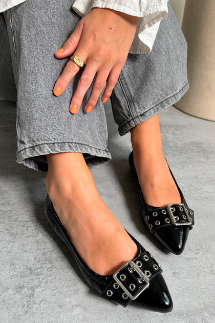 Copenhagen Shoes - Keep Dreaming Patent CS8783 - 0001 - Black