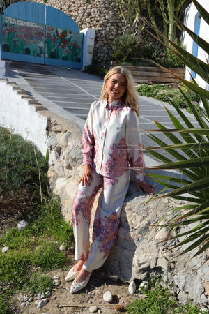 Wennise Pants | Pink Paisley | Bukser fra Liberté