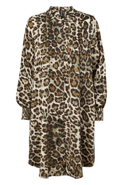 Carrie Dress | Leopard | Kjole fra Prepair