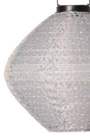 Solcelle Lanterne (29 cm) | grå | Lanterne fra Au Maison