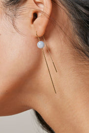 Aga Earrings | Light Blue | Øreringe fra Enamel