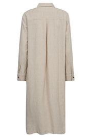Lava Dress 204307 | Simply Taupe w. Off White | Kjole fra Freequent