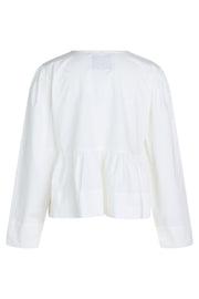 Gaby Shirt | White | Skjorte fra La Rouge