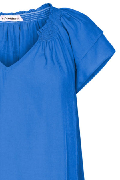Co'couture Top New Blue – Lisen.dk