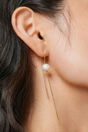 Aga Pearl | Pearls | Earrings fra Enamel