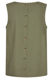 Lava To 124867 | Deep Lichen Green | Tanktop fra Freequent