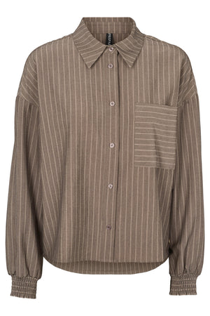 Lizette Shirt 3019 | Taupe | Prepair