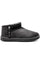 Teddy Zip Short | Schwarz | Teddybärstiefel von Lazy Bear