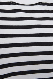 Fenjal Tee 204074 | Brilliant White W. Black | T-shirt fra Freequent