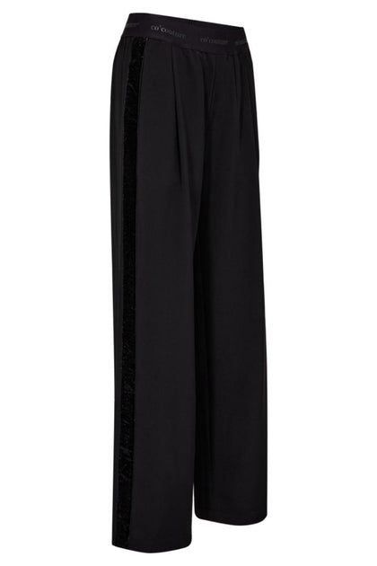 Co´couture - Aminacc Logo Panel Pant 31365 - 96 Black
