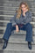 Dara Hera Jeans Regular | Dark Blue | Jeans fra Mos Mosh