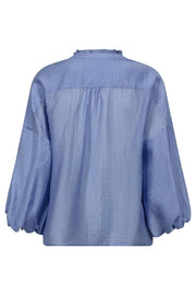 Kendra Frill Blouse 35340 | Pale Blue | Skjorte fra Co'couture