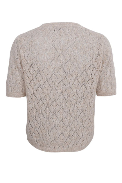 BLACK COLOUR Bcdell SS Jumper Rose Red main image 1