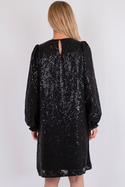 Isobel Sequins Dress 161279 | Black | Kjole fra Neo Noir