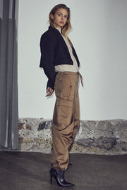 Ezra Marshall Baggy Pant | Bison | Bukser fra Co'couture