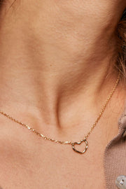 Organic Heart Necklace| Halskæde fra Enamel