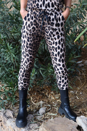 Alma Hose | Big Lux Leo Fossil | Hose von Liberté