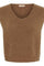 Marlene Vest | Camel | Vest fra Marta du Chateau
