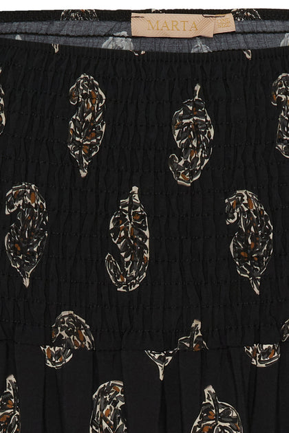 Marta Du Chateau - Mdcjosefina Skirt 5849 - Rosa4174Print main image 0